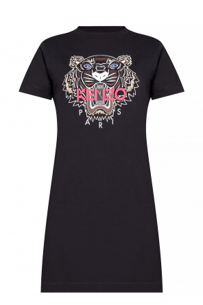 Long t-shirt with logo od Kenzo