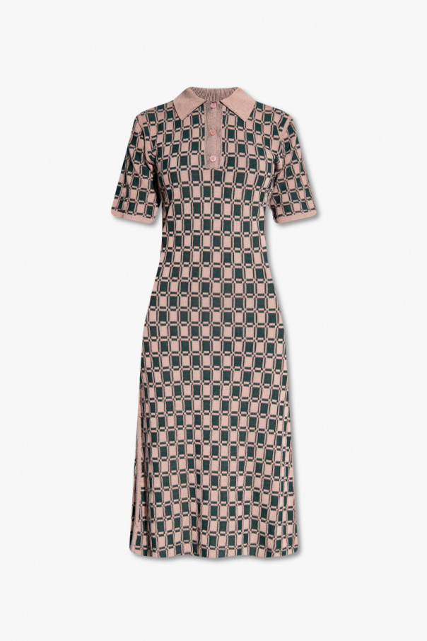 Kenzo Dress with geometrical pattern