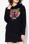 Kenzo Embroidered hoodie dress