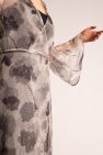 Fendi Fendi monogram-pattern hooded coat