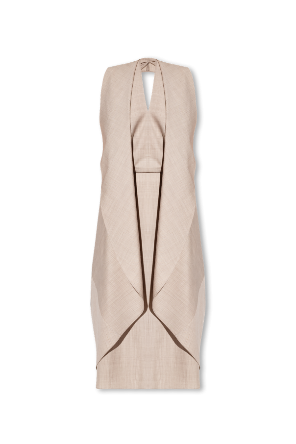 fendi karligraphy Sleeveless dress