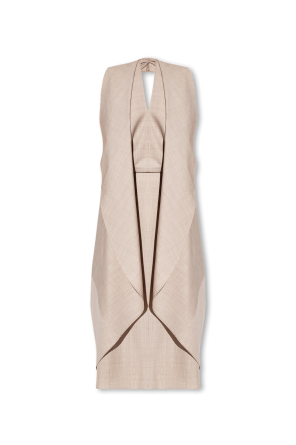 Fendi panelled pinstripe blazer