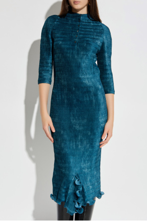 Fendi Plissiertes Kleid