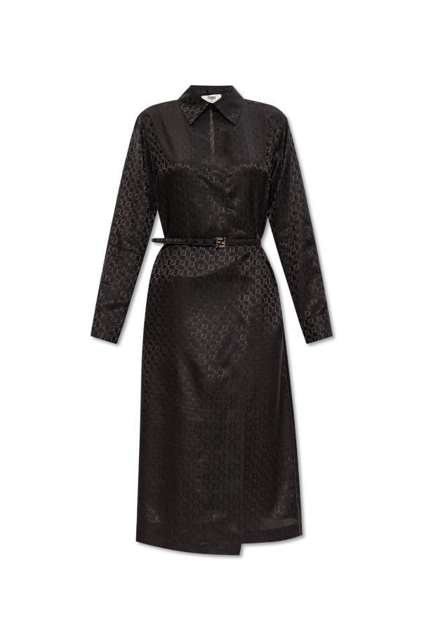 Silk dress with belt, zdjęcie 1 Silk dress with belt od Fendi