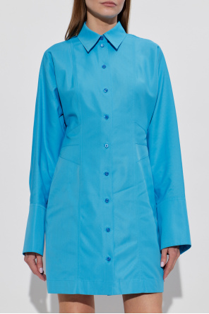 Fendi Vestido de corte camisero