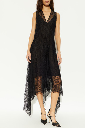 Fendi Silk Asymmetric Dress