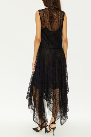 Fendi Silk Asymmetric Dress