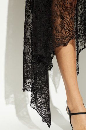 Fendi Silk Asymmetric Dress