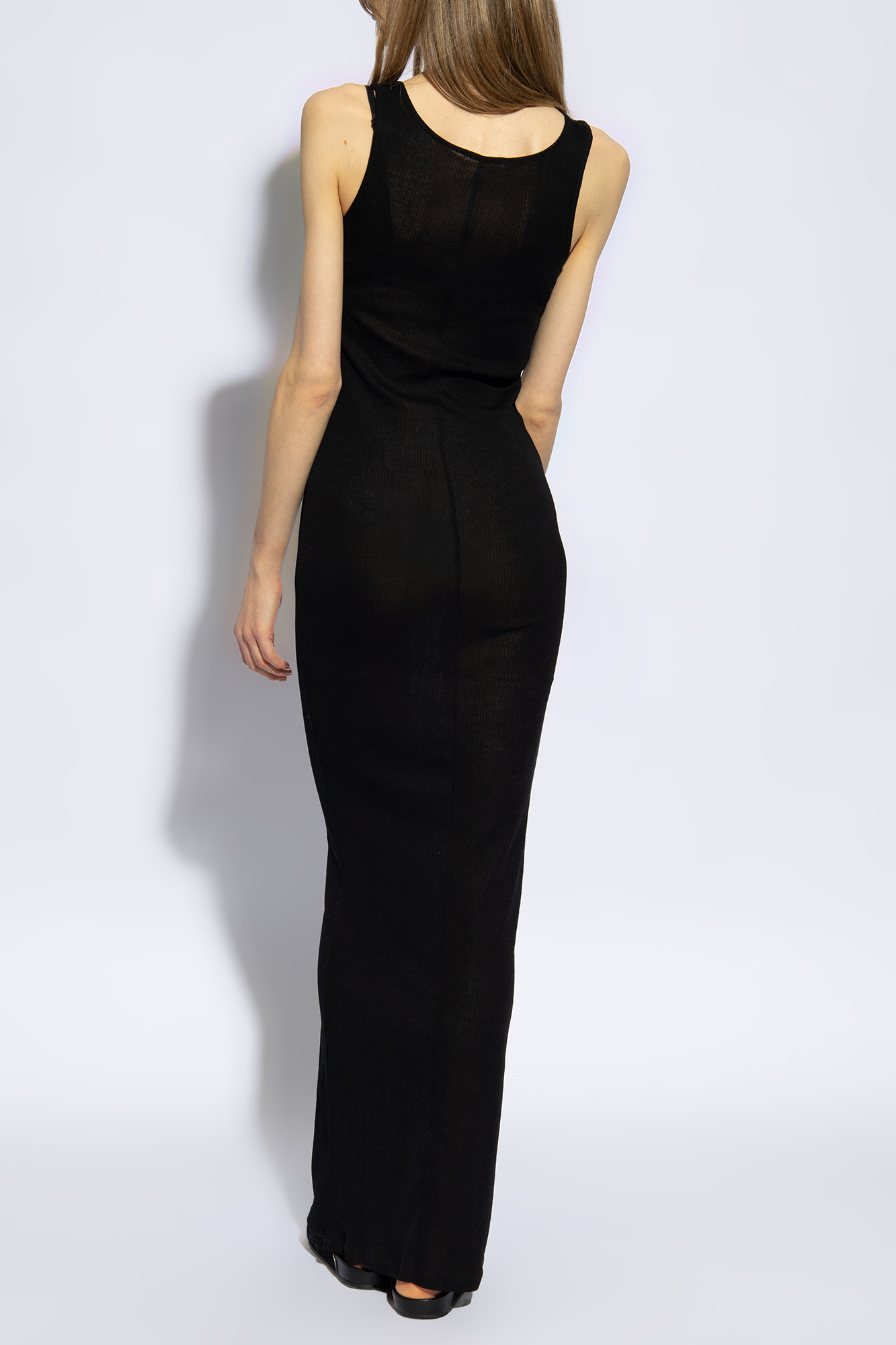 Ami Alexandre Mattiussi Ribbed dress