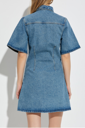 Ami Alexandre Mattiussi Vestido vaquero