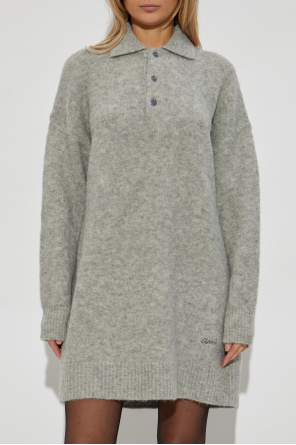 Ami Alexandre Mattiussi Wool dress with collar