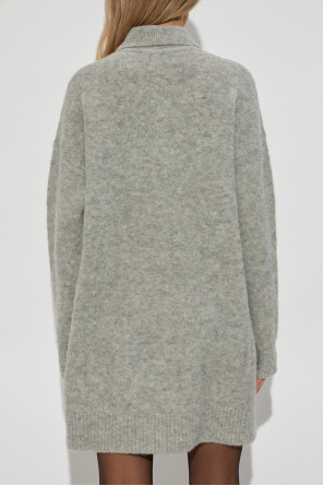 Ami Alexandre Mattiussi Wool dress with collar
