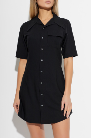 Ami Alexandre Mattiussi Wool dress with pocket