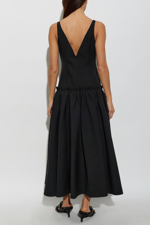 Ami Alexandre Mattiussi Dress with a flared hem