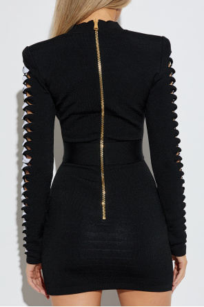 Balmain Short bodycon dress
