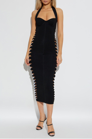 Balmain Vestido con aberturas