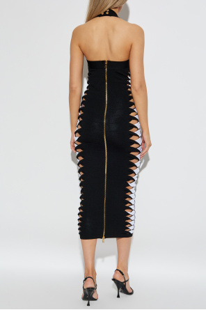 Balmain Vestido con aberturas
