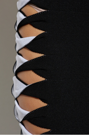 Balmain Vestido con aberturas