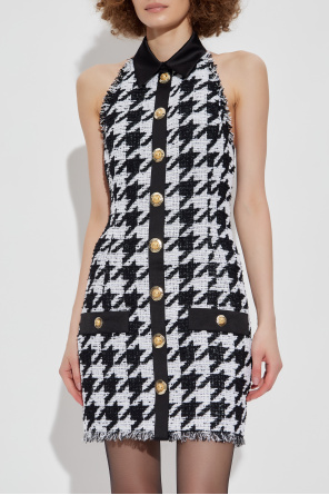 Balmain Houndstooth dress