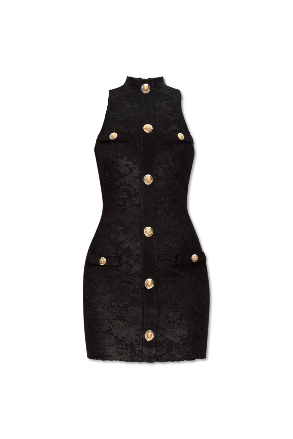 Dress with a pattern od Balmain