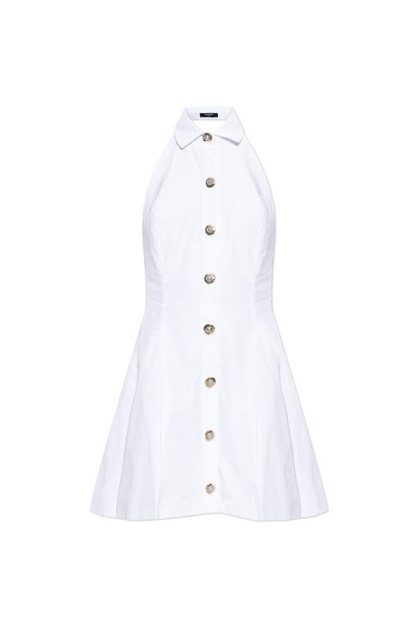 Backless dress od Balmain