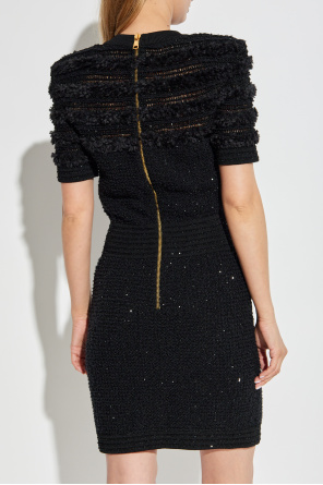 Balmain Dress with shimmering sequins