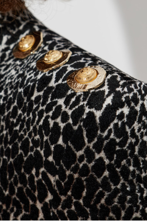 Balmain Tiermotiv-Kleid