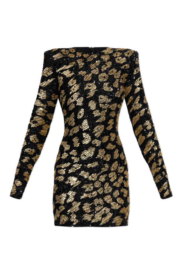 Sequin dress od Balmain