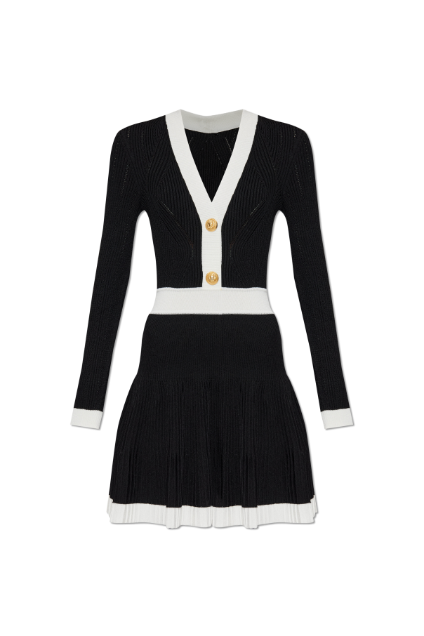 Long-sleeve dress od Balmain