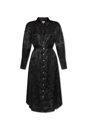 Dress with floral pattern