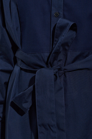 Kenzo Vestido con cinturón en la cintura