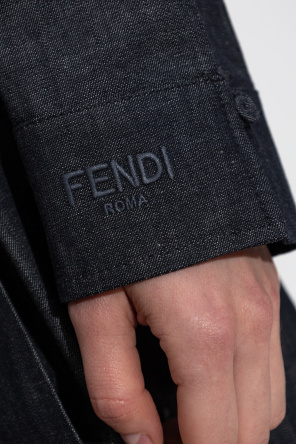 Fendi Jeanskleid mit Gürtel