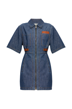Short dress with pockets