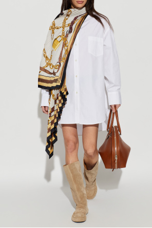 Shirt with pleated fabric od Acne Studios