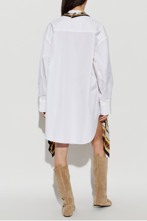 Acne Studios Camisa de material plisado