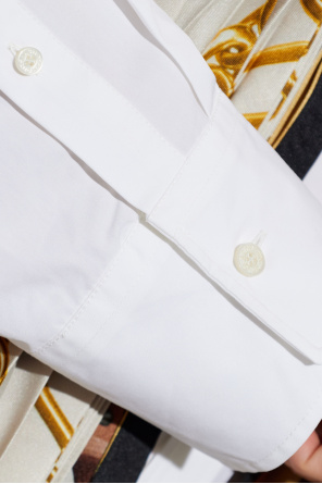 Acne Studios Camisa de material plisado