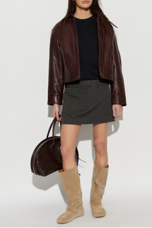 Dress made from combined fabrics od Acne Studios