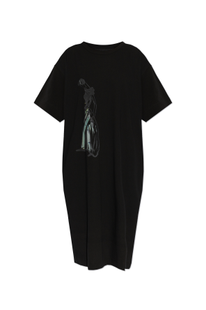Vestido con estampado od Yohji Yamamoto