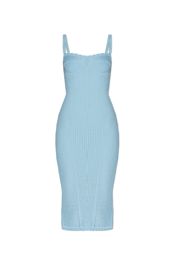 Crochet dress with straps od Dolce & Gabbana