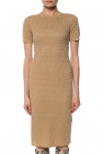 fendi long Embroidered dress