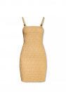 Fendi Slip dress with embossed pattern