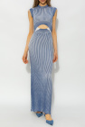 Fendi Ribbed sleeveless dress
