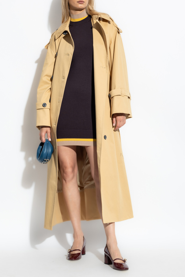 Fendi Dress with stand-up collar