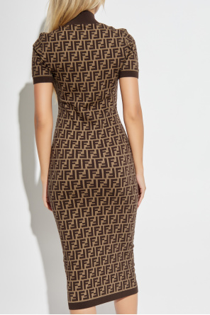 Fendi Dress with stand-up collar