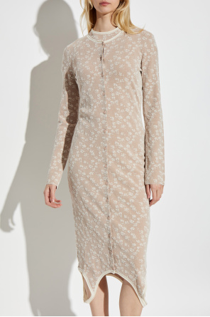 Fendi Kleid mit Blumenmuster