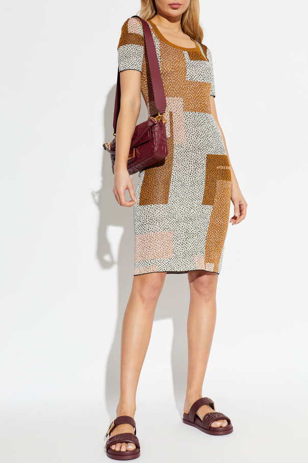 Fendi Gemustertes Kleid