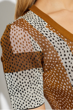 Fendi Gemustertes Kleid