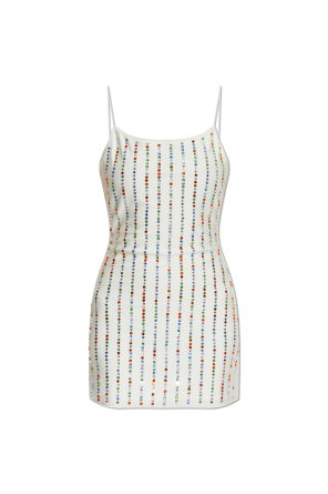 Vestido con acabado decorativo