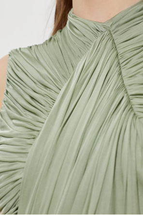 Balmain Vestido corto con drapeado