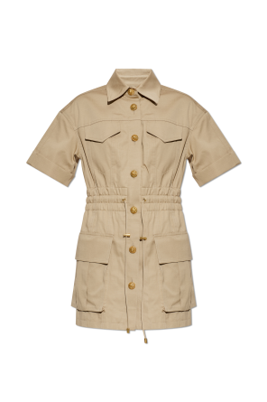 Short dress with pockets